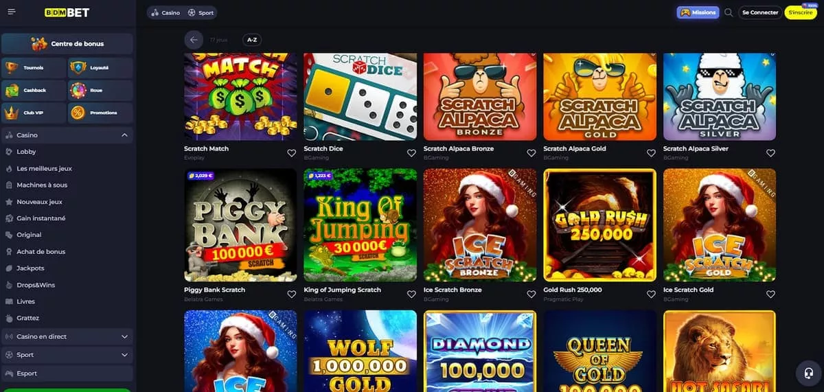 bdmbet casino TOC